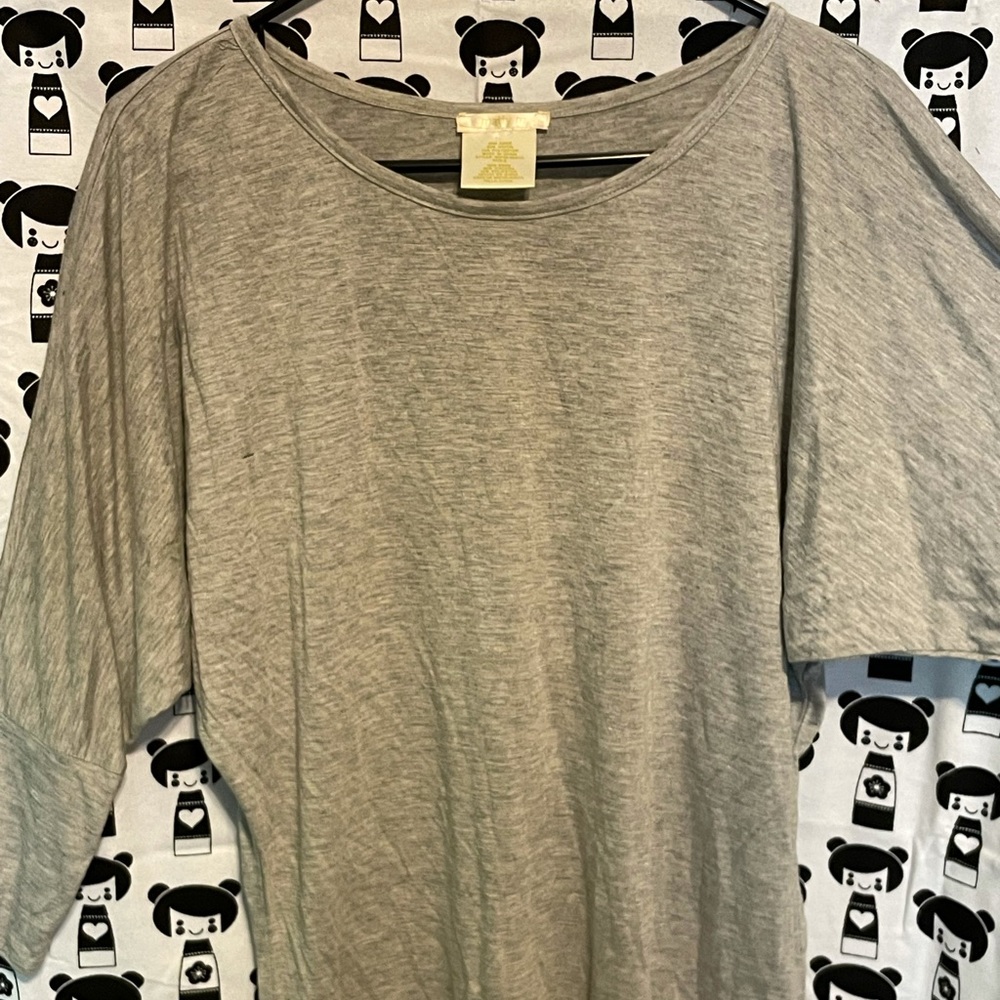 Marty M Grey Medium Good Conditon Grey Long Sleeve